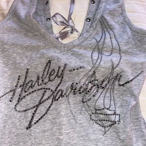 Bedazzled Harley Davidson tank. RARE